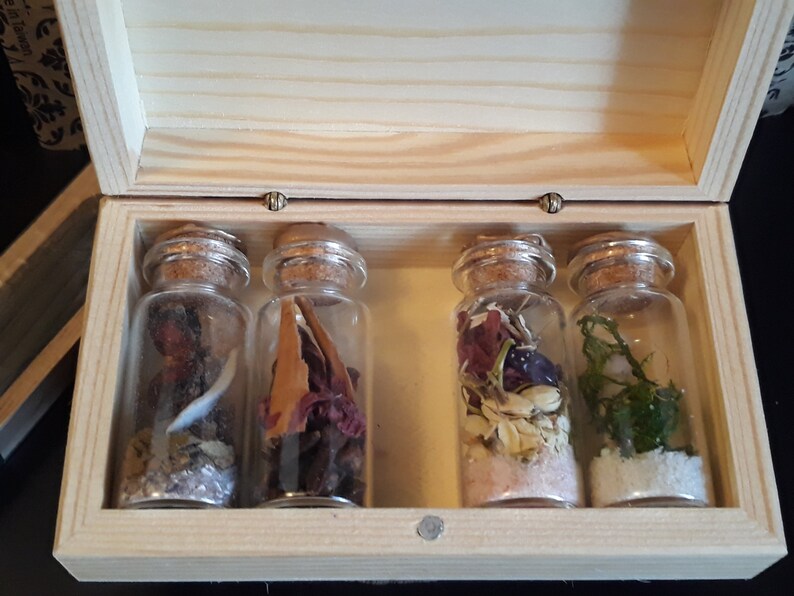 Beginner Witch Box Element Spell Box Spell Jars Elemental Etsy