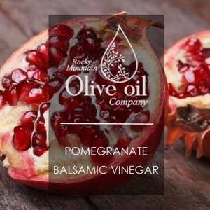 Rocky Mountain Olive Oil Pomegranate Dark Balsamic Vinegar