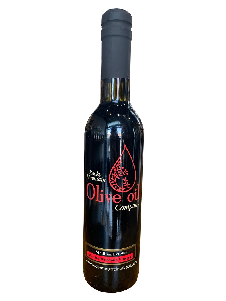 Rocky Mountain Olive Oil Sicilian Lemon White Balsamic Vinegar Etsy