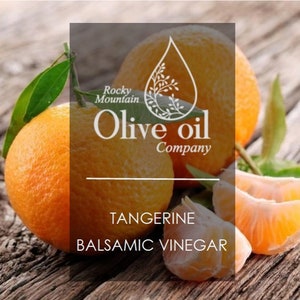 Rocky Mountain Olive Oil Tangerine Dark Balsamic Vinegar