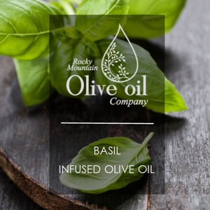 Rocky Mountain Olive Oil Basil Infused Olive Oil