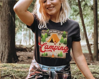 Just Take Me Camping Shirt, Funny Camping Shirts, Camping TShirt, Outdoors Shirt for Men, Womens Camping Tee, Camp Life Shirt, Camping Gift