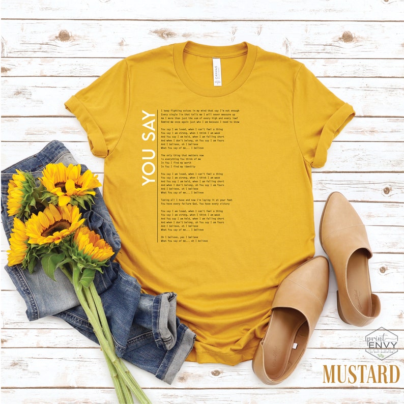 you say shirt