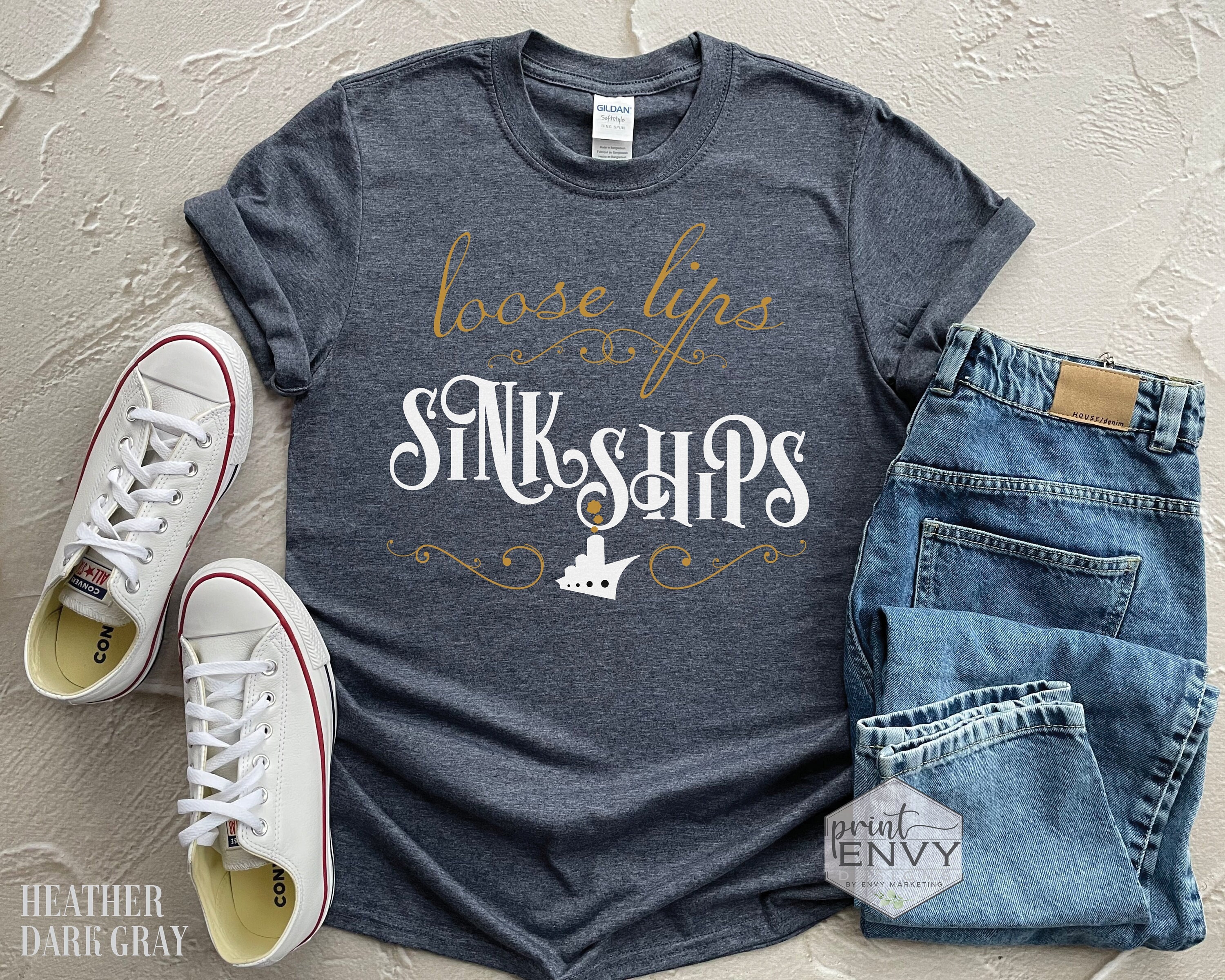 loose lips sink ships t shirt
