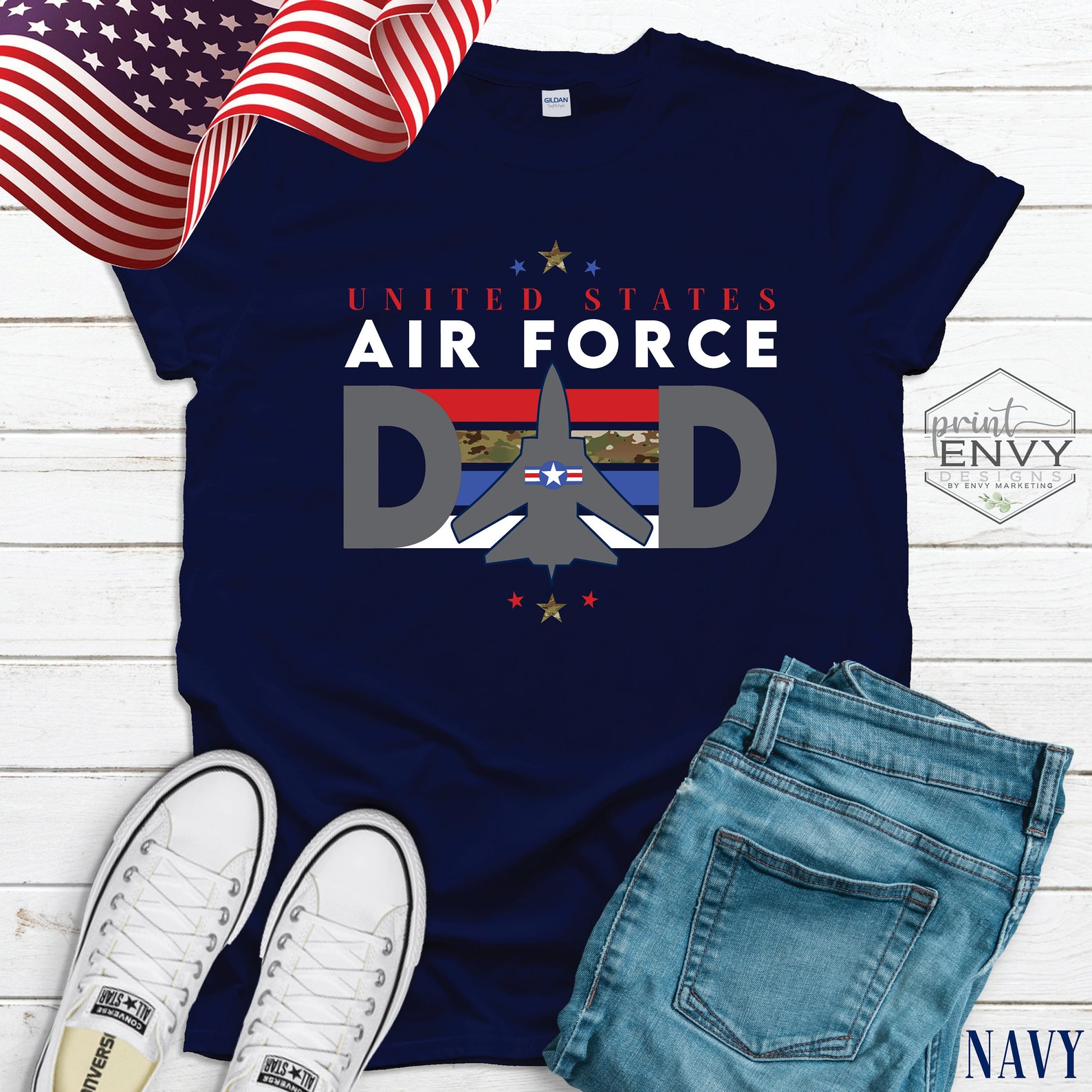 Air Force Dad Shirt USAF Dad Shirt Proud Air Force Dad T | Etsy