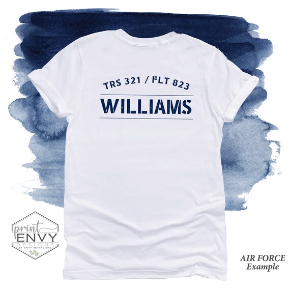Print Personalized Military Shirts 
