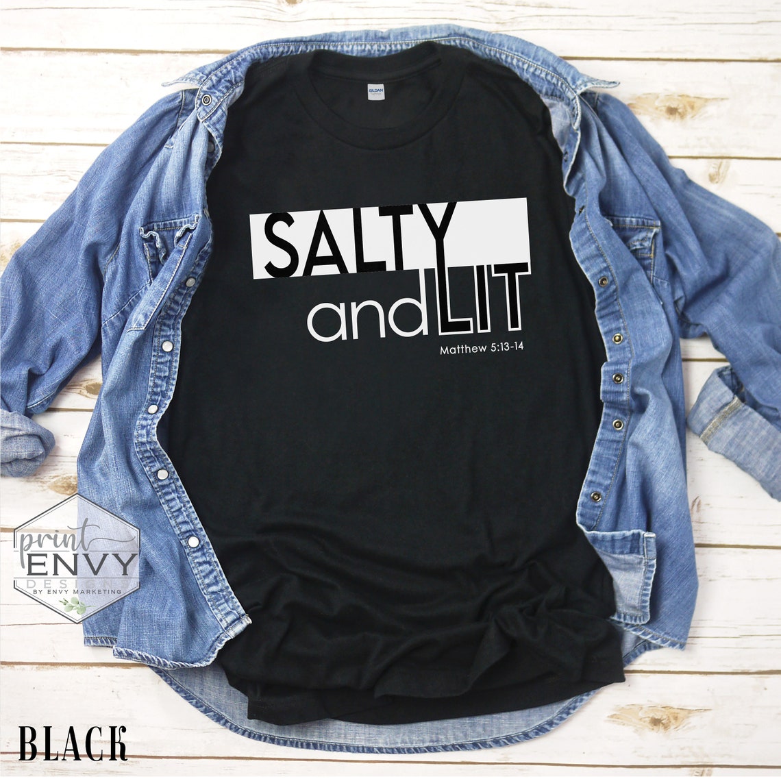 salty and lit shirt
