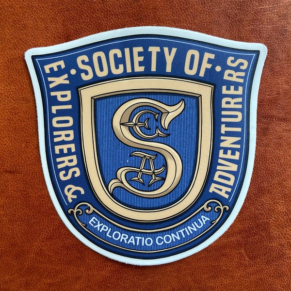 S.E.A. Society of Explorers and Adventurers Sticker