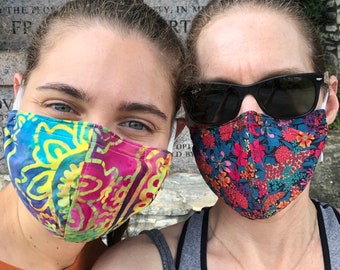 Maschere Per Il Viso Con Tasca Filtro, Pezzo Naso Filo E Anelli Di