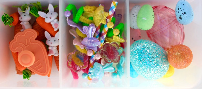 Easter Playdough Kit Easter Loose Parts Easter Sensory Kit Easter Playdoh Kit