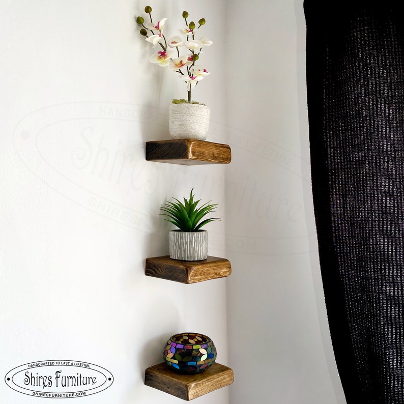 Mini Floating Shelves Etsy