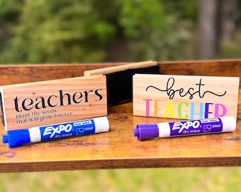Best Teacher Whiteboard Eraser Gift for Teacher Appreciation Gifts from Student, Personalized Teacher Gifts, Back to School, End of Year