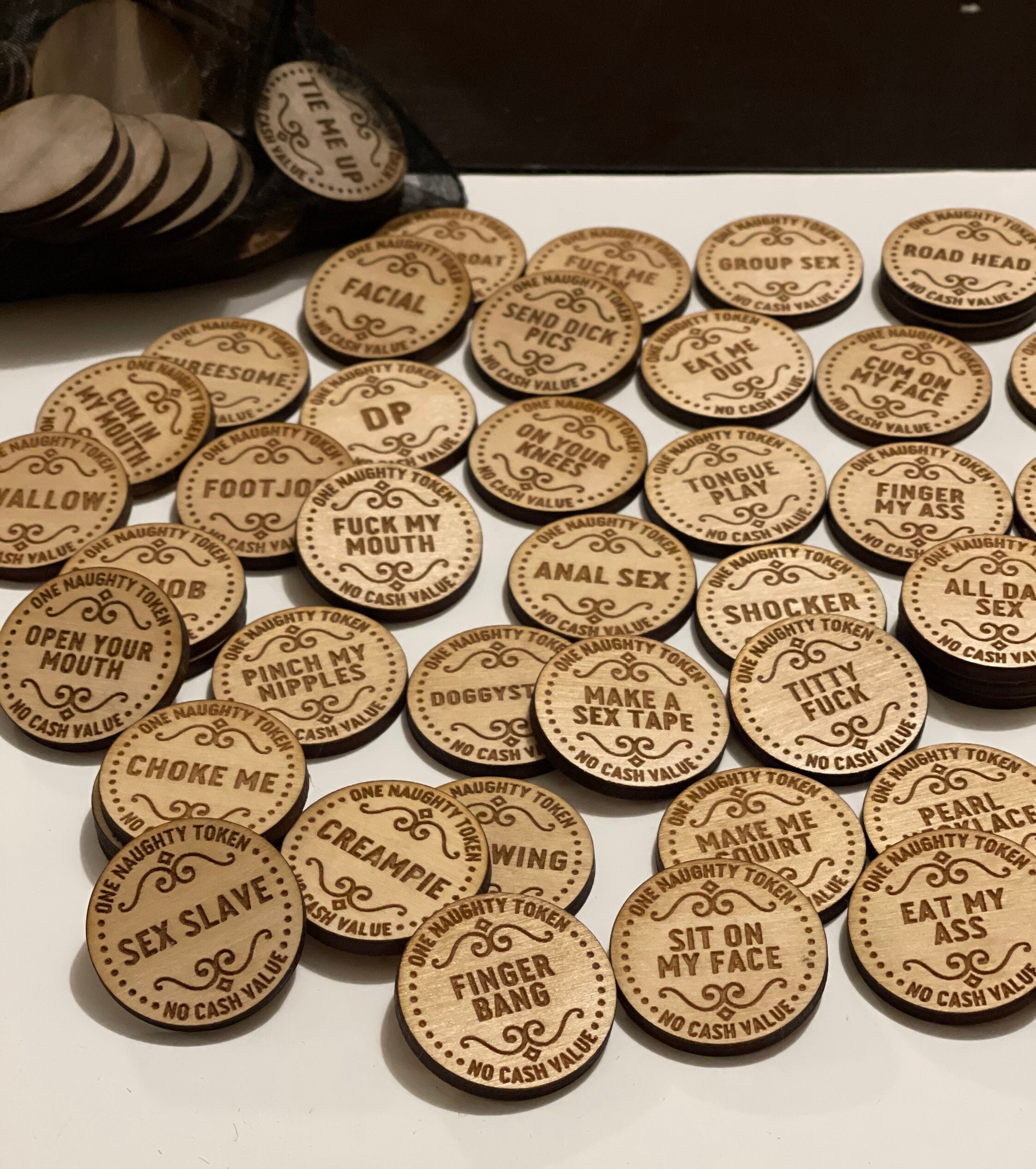 Naughty Tokens Sex Token Anniversary Gift Bachelorette Cuckold 2244x2534 photo Naughty Tokens Sex Token Anniversary Gift Bachelorette image