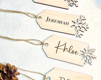 Étiquette pour bas, Étiquette cadeau personnalisée, Étiquettes pour bas de Noël, Décoration de Noël, Étiquette nominative, Bas pour animaux de compagnie