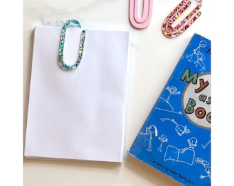 Paperclip Bookmark, Bookmark Gift for Teachers, Gift for Book Lovers, Christmas Stocking Stuffers, Halloween Classroom Favors, Birthday Gift