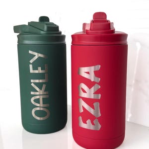 Personalized Kids Water Bottle, Custom Kids Tumbler, Easter Gifts for Kids, Water Bottle for Kids, Easter Basket Stuffers, Water Bottle Boys