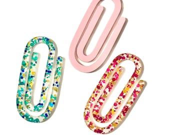Paperclip Bookmark, Bookmark Gift for Book Lovers, Gift for Teachers, Christmas Stocking Stuffers, Halloween Classroom Favors, Birthday Gift