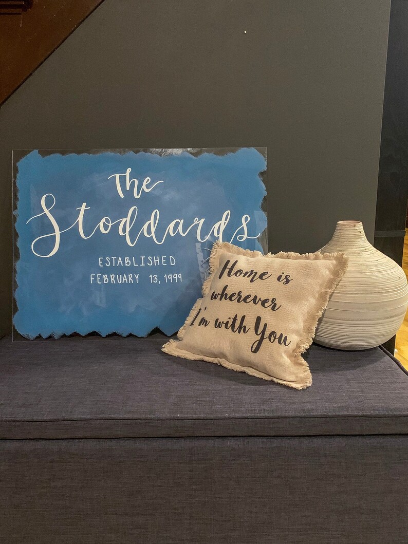 Plexiglass Acrylic Custom Wall Hanging Etsy