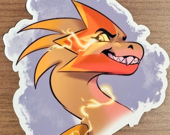 Comet Rankless Dragon sticker Waterproof Decal