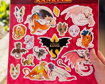 Ultimate Rankless Dragon Sticker sheet