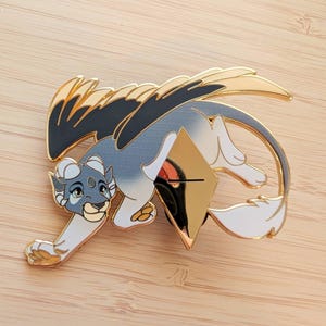 Limited Edition Salem Enamel Pin Rankless Graphic Novel