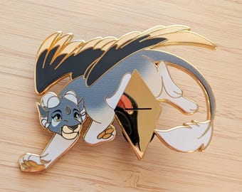 Limited Edition Salem Enamel Pin Rankless Graphic Novel