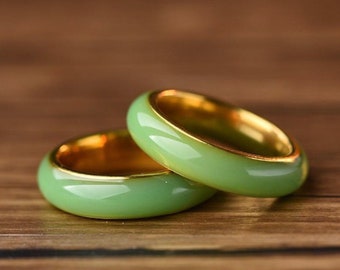 Jade Ring Size 7 Etsy