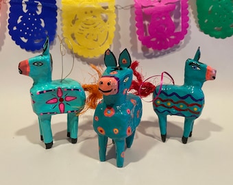 BURRO Mexican Ornament, DONKEY Ornament, Mexican Christmas Ornament,
