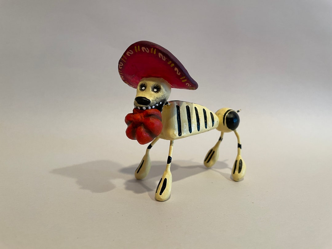 Day of the Dead Dog, Dia De Los Muertos Dog, Dog With Pumpkin