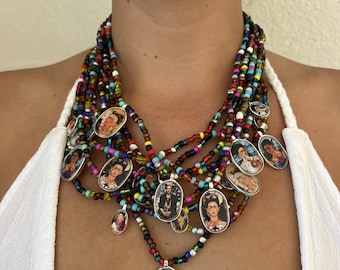 Mexican Jewelry, Mexican Costume Jewelry, Frida Jewelry, Mexican Milagro Jewelry, Mexico Milagros, Mexican Charms