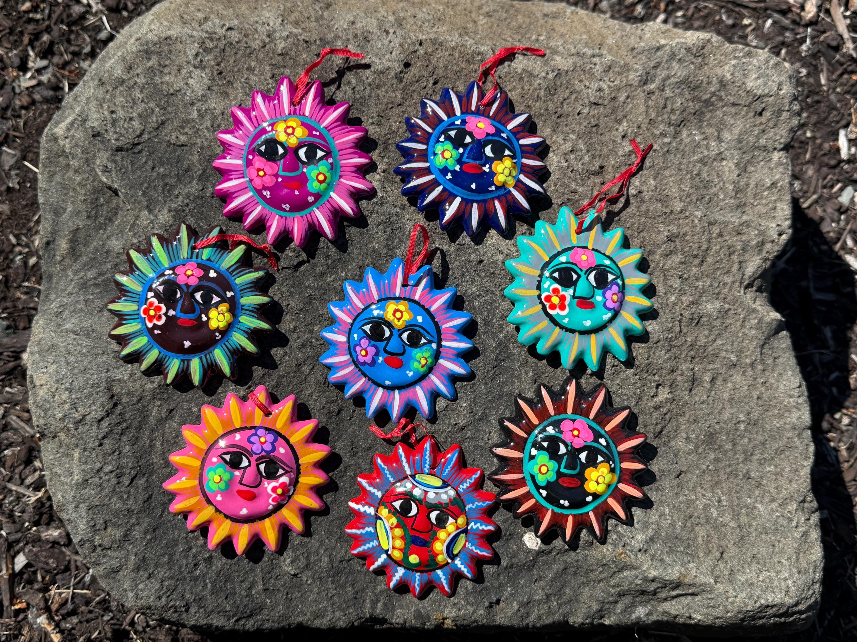 Mexican Clay Sun - Etsy