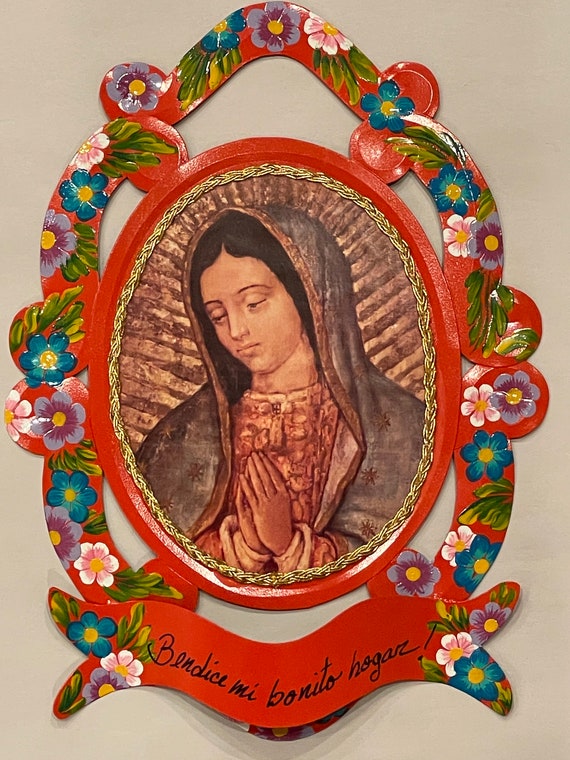 GUADALUPE 壁掛け マリア 楽天市場】グアダルーペ マリア ウッドフレーム メキシコ