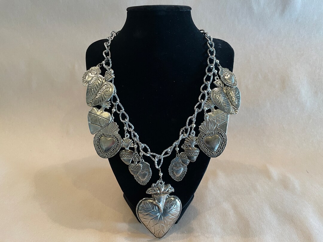 Mexican Jewelry Mexican Costume Jewelry Mexican Milagro Etsy