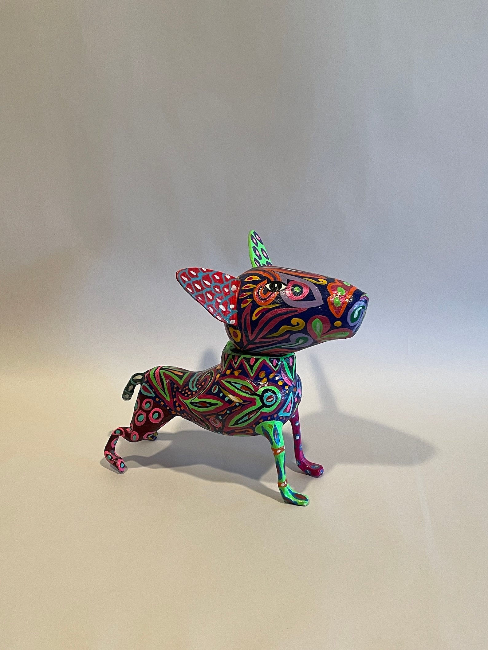 Alebrije Dog Mexican Alebrije Alebije Chihuahua Dog Mexican Etsy New