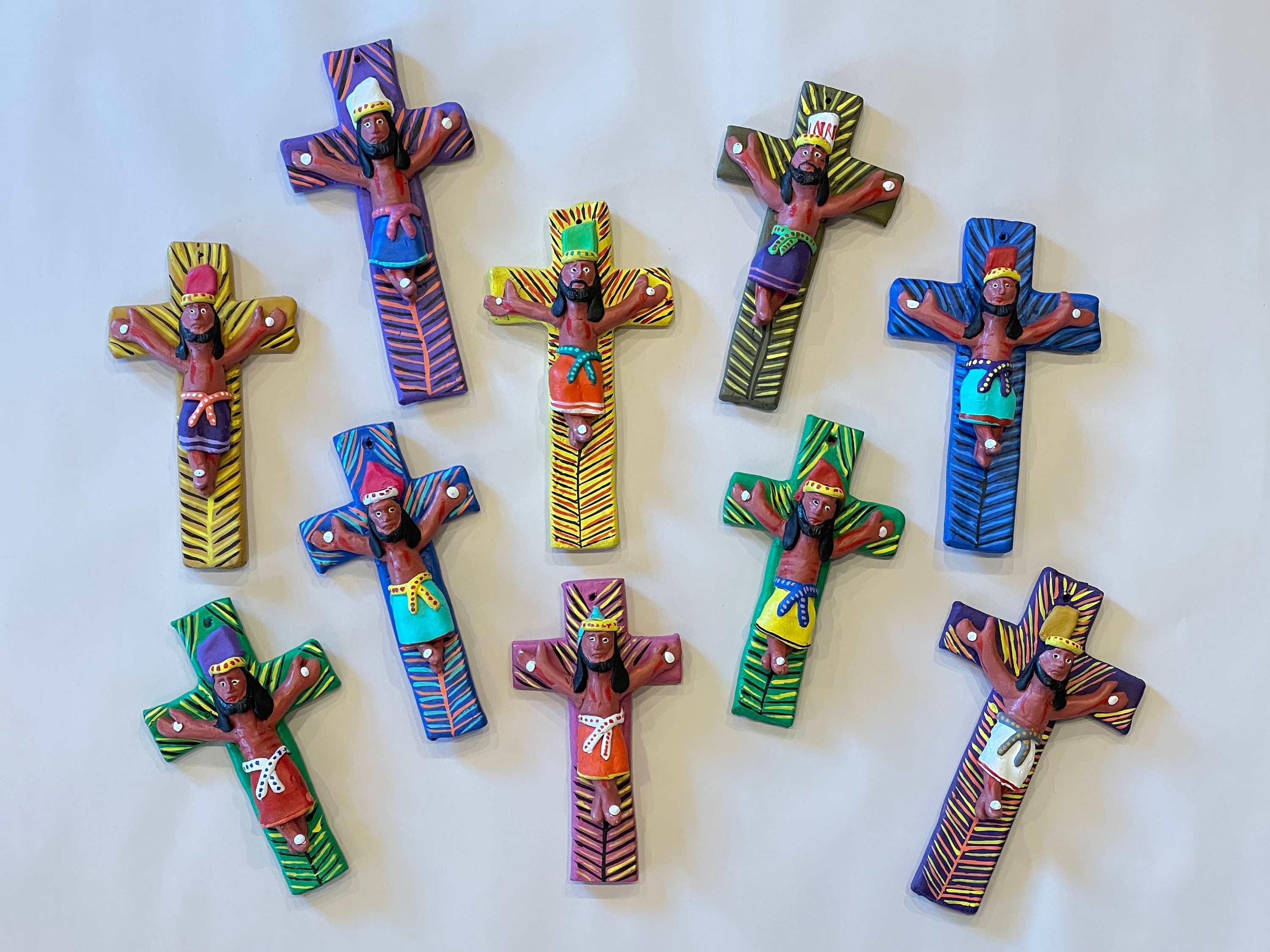 10 Croci In Legno Per Hobby Creative - Compensato Di Betulla 3mm, 26x15 Cm, Da Dipingere O Decorare, Memorial - 6
