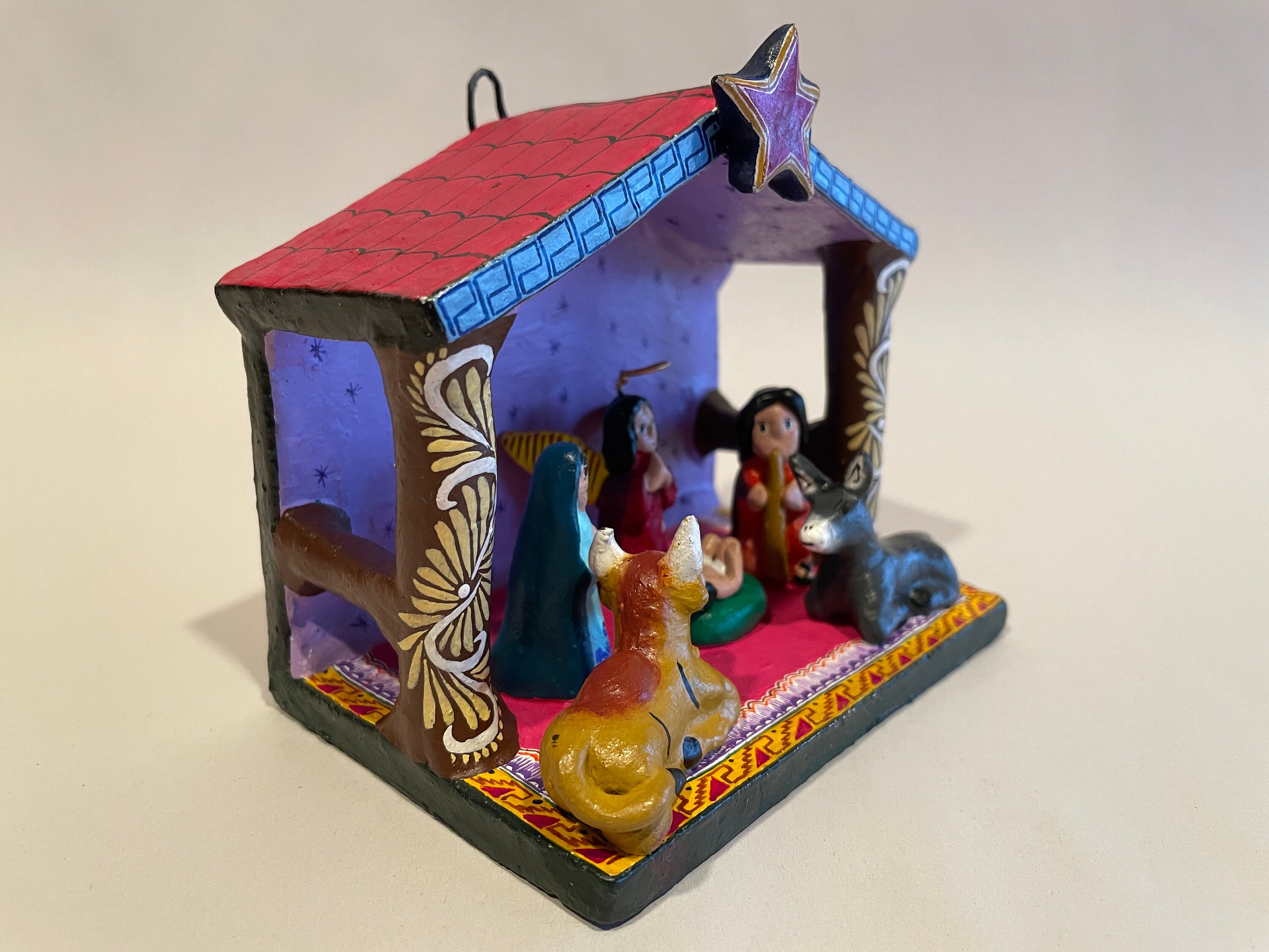Mexican NATIVITY Set Mexican Nativity Mexican Creche Etsy