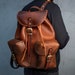 see more listings in the Leather Backpack section