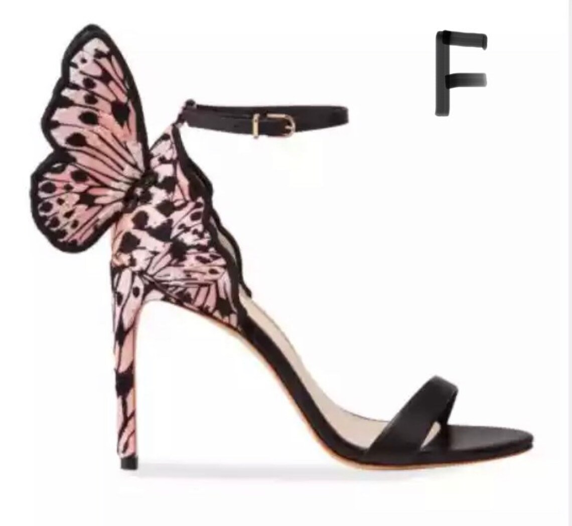 Designer Shoes Women Luxury Buty Damskie Butterfly Heels Etsy