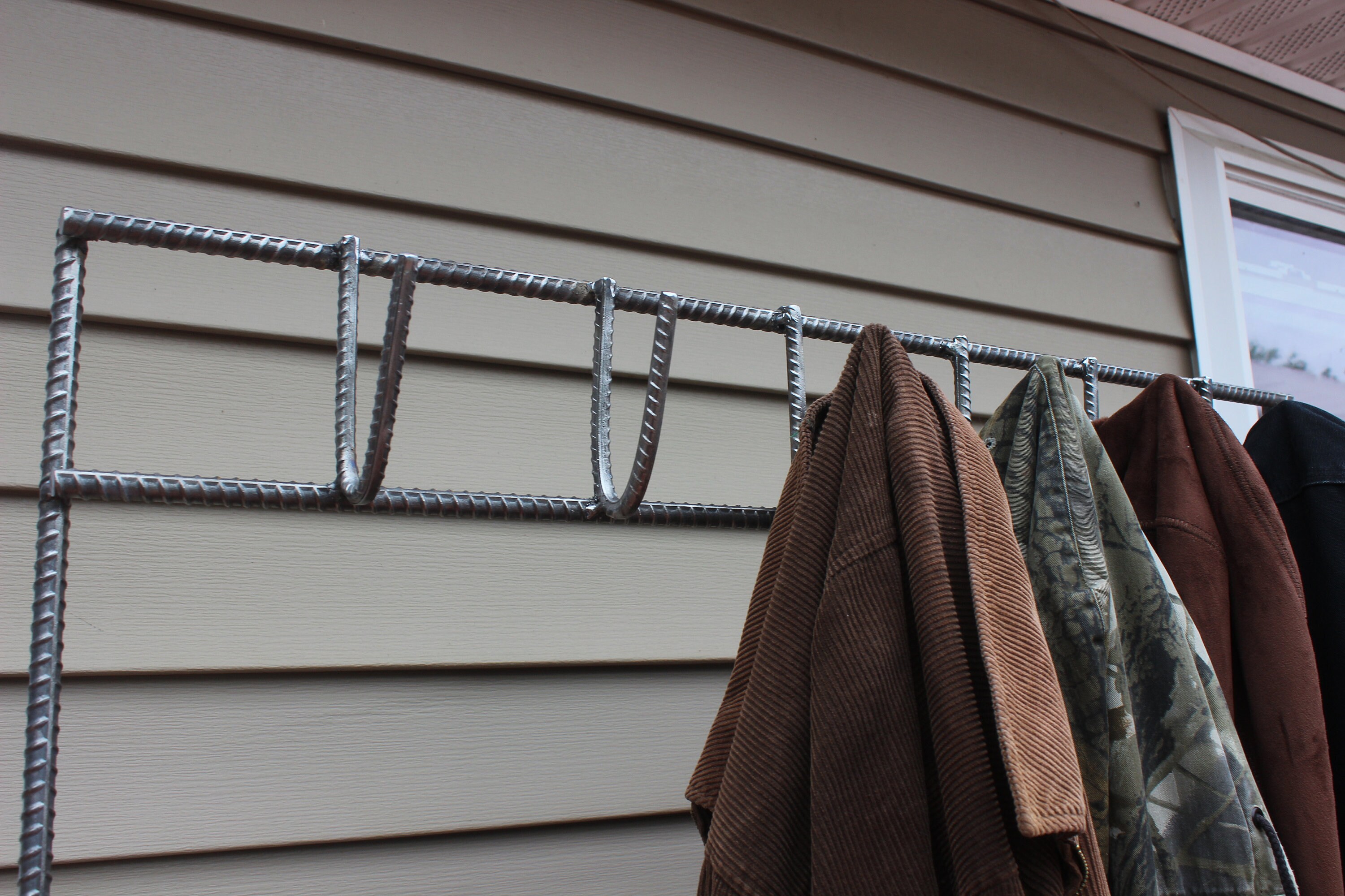 Rustic Coat and Shoe Rebar Rack Combo Country Home Shoe & Etsy