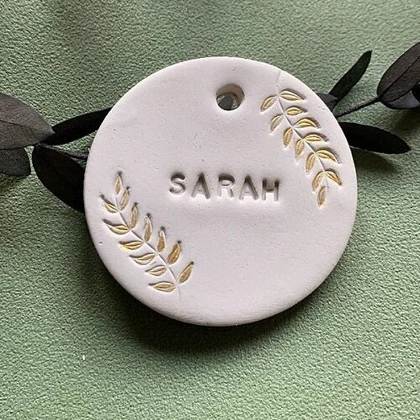 “Leaves” place markers, wedding, baptism, birthday, guest gifts, decoration.