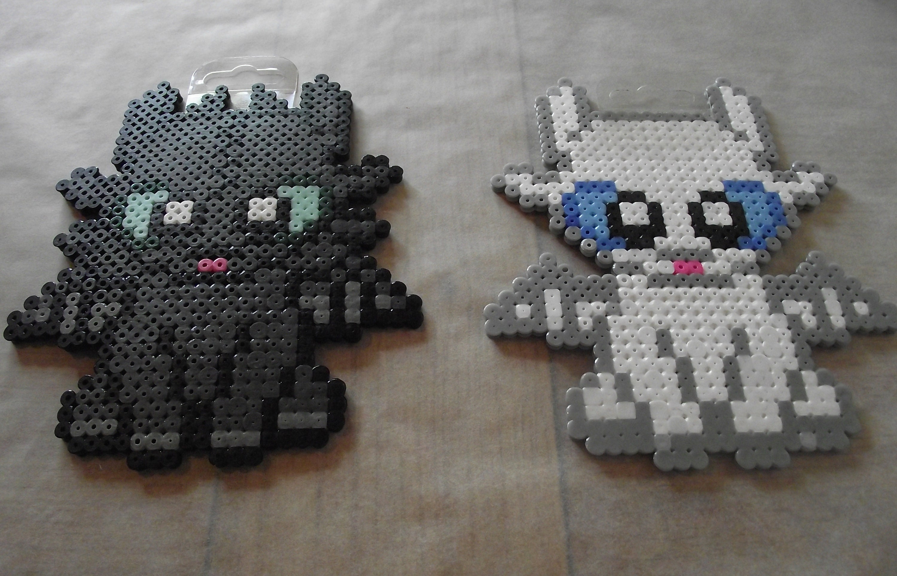 Perler Bead How to Train Your Dragon Inspired Pixel Art Etsy Canada