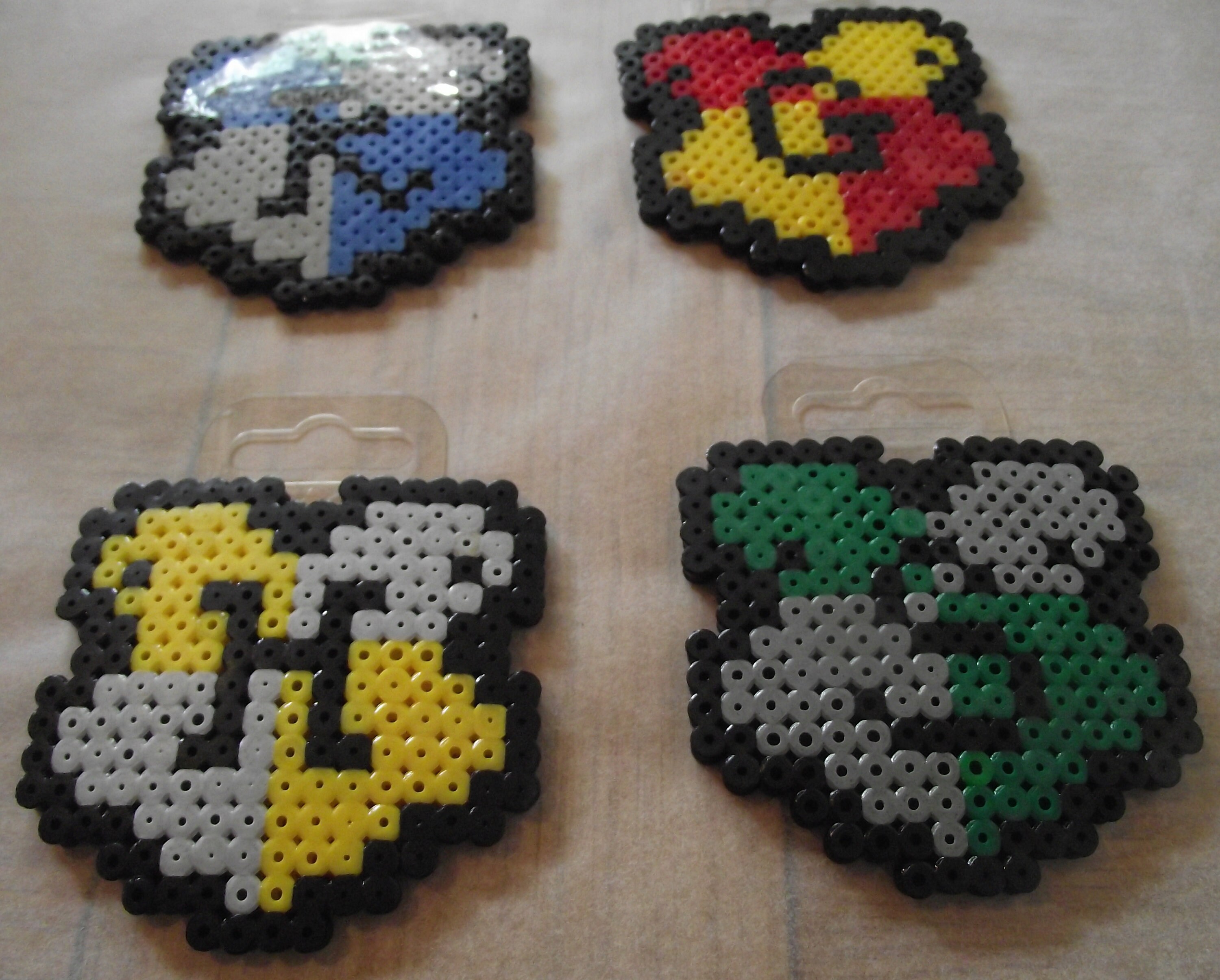 Some Perler beads my mom made : r/harrypotter