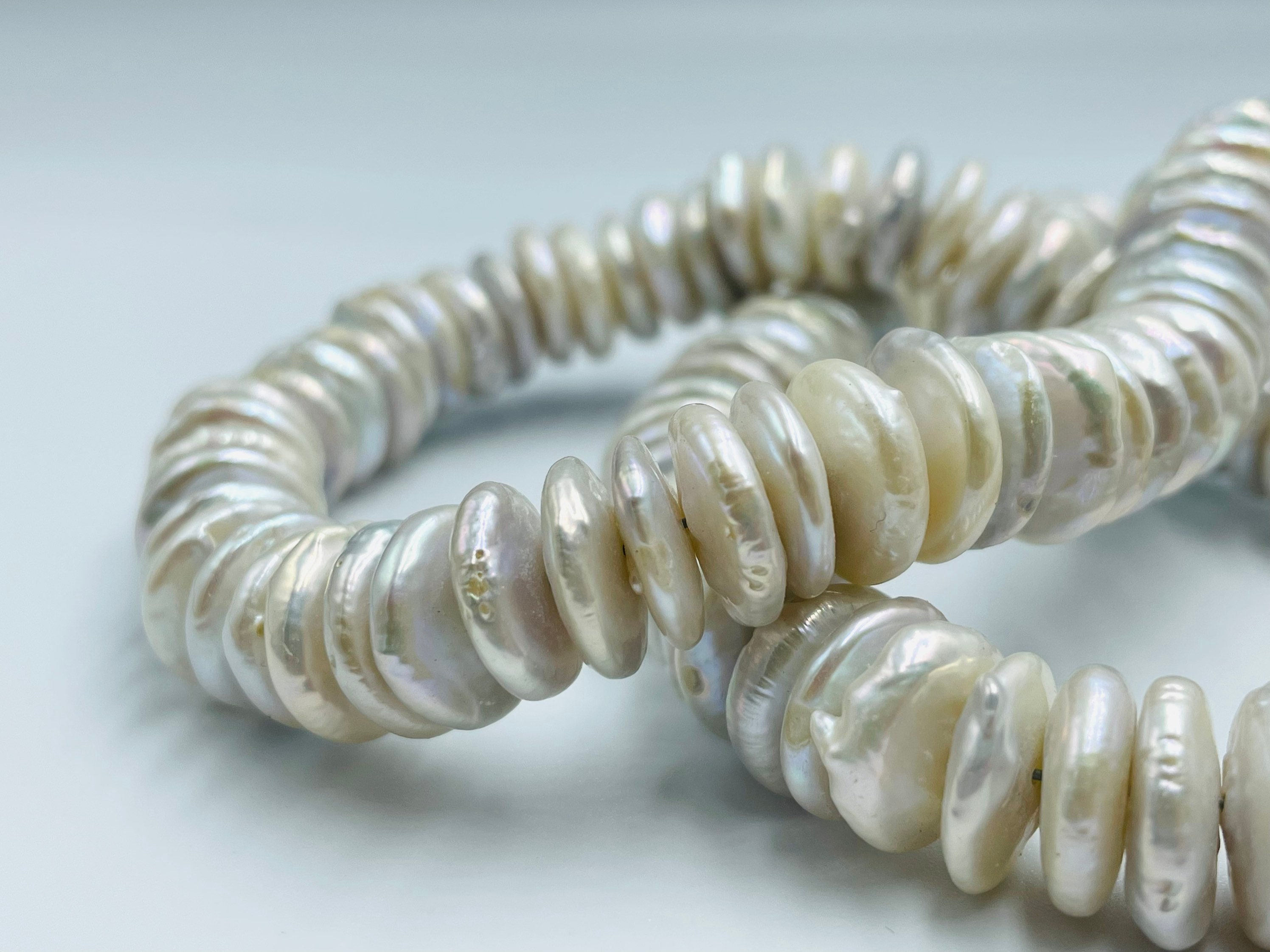 Pearl Necklace, Silver - Etsy