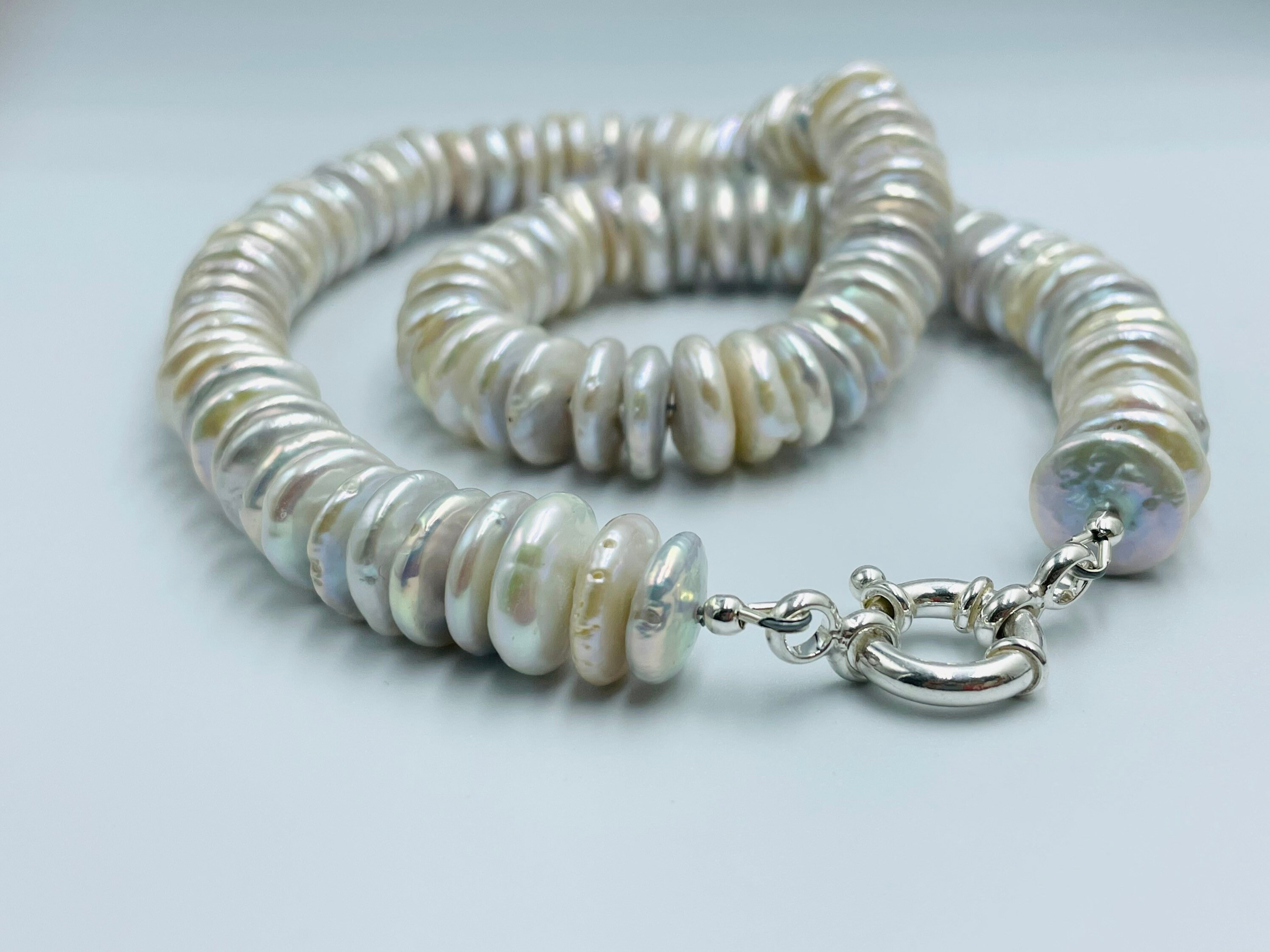 ☆ENGBROX☆ silver925 clara pearl necklace EBNL22005 Nugget