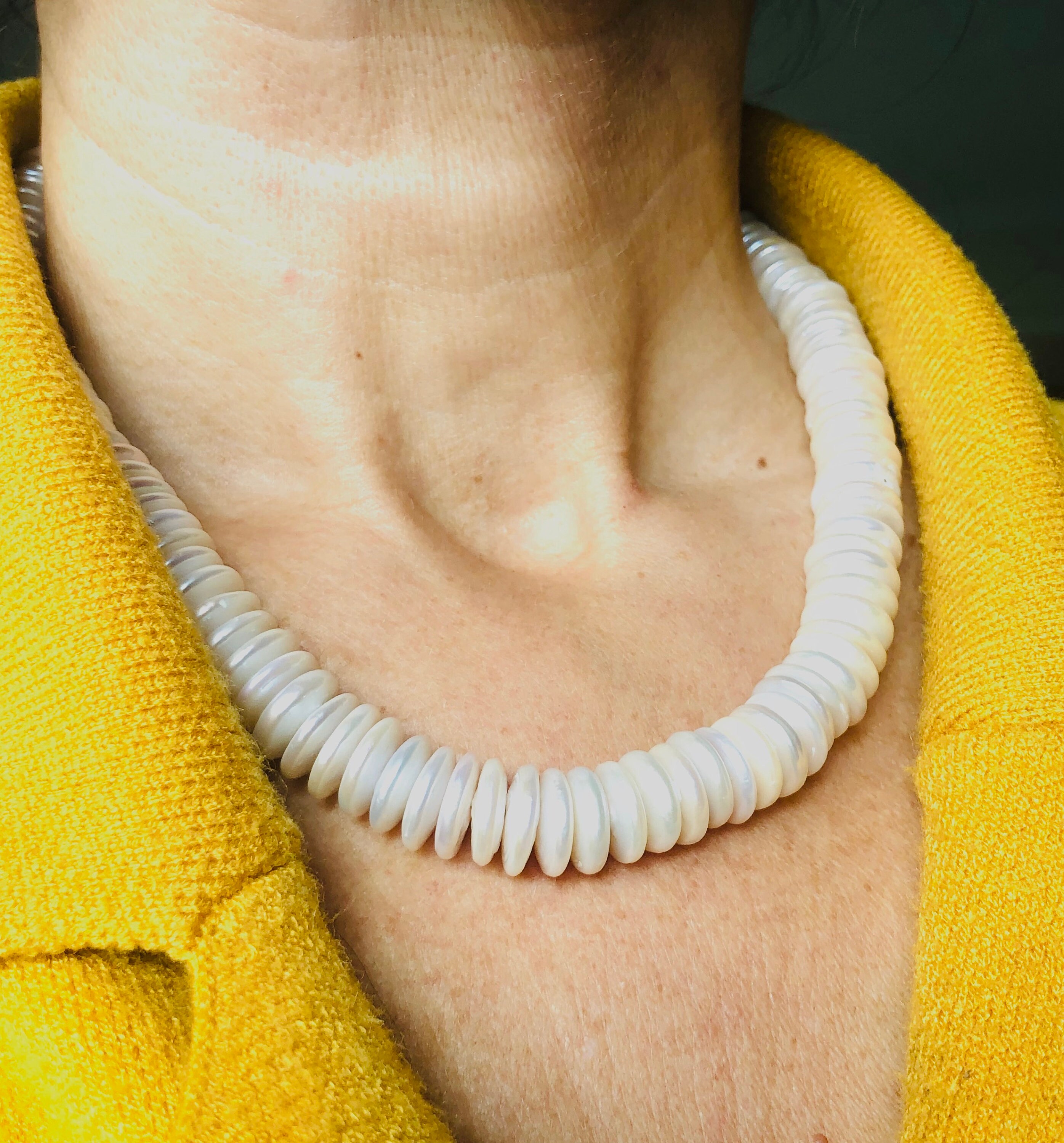 ☆ENGBROX☆ silver925 clara pearl necklace EBNL22005 Clara Pearl Necklace in Sterling Silver & Freshwater Pearls