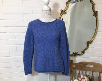 Pure wool Scottish hand knit sweater