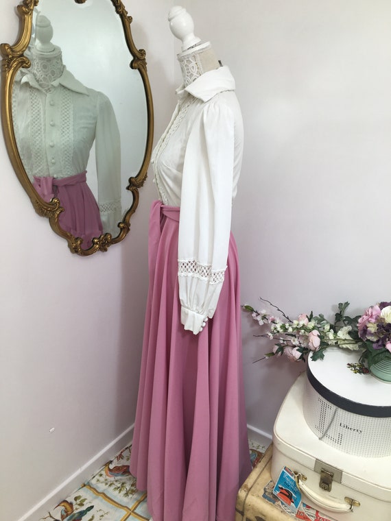 Beautiful Jean Varon 1970s maxi dress - image 5