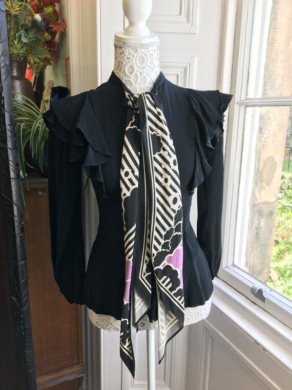 Ossie Clark for Radley 1970s blouse