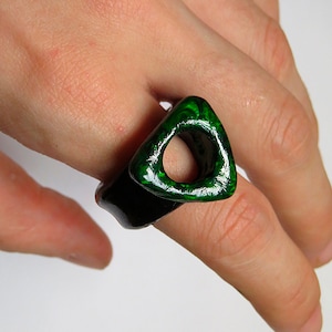 Secret Door Amulet Ring - Cora Ring - Lost Soul Seeker - Magic Stone Ring