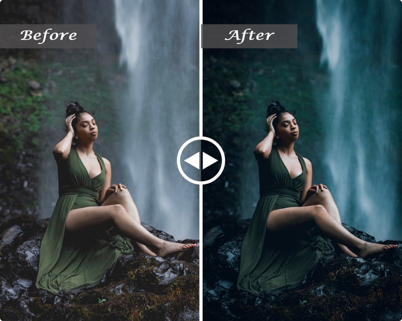 10 Dark and Moody Presets Lightroom Moody Presets Mobile Etsy